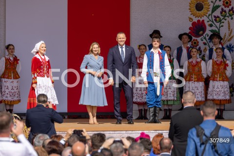  13.09.2026 TRYNCZA <br />DOZYNKI PREZYDENCKIE W TRYNCZY NA PODKARPACIU Z UDZIALEM PARY PREZYDENCKIEJ RP<br />N/Z PREZYDENT RP KAROL NAWROCKI MARTA NAWROCKA<br /> 