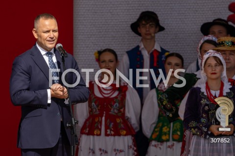  13.09.2026 TRYNCZA <br />DOZYNKI PREZYDENCKIE W TRYNCZY NA PODKARPACIU Z UDZIALEM PARY PREZYDENCKIEJ RP<br />N/Z PREZYDENT RP KAROL NAWROCKI <br /> 