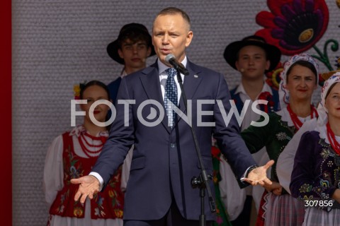  13.09.2026 TRYNCZA <br />DOZYNKI PREZYDENCKIE W TRYNCZY NA PODKARPACIU Z UDZIALEM PARY PREZYDENCKIEJ RP<br />N/Z PREZYDENT RP KAROL NAWROCKI <br /> 