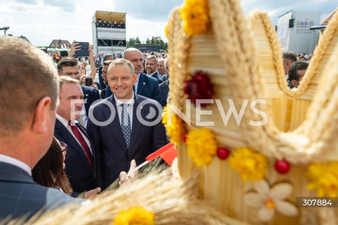  13.09.2026 TRYNCZA <br />DOZYNKI PREZYDENCKIE W TRYNCZY NA PODKARPACIU Z UDZIALEM PARY PREZYDENCKIEJ RP<br />N/Z PREZYDENT RP KAROL NAWROCKI <br /> 