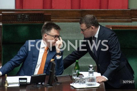 Posiedzenie Sejmu w Warszawie