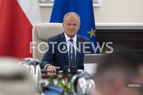  22.09.2026 WARSZAWA<br />POSIEDZENIE RADY MINISTROW<br />N/Z PREMIER DONALD TUSK<br /> 