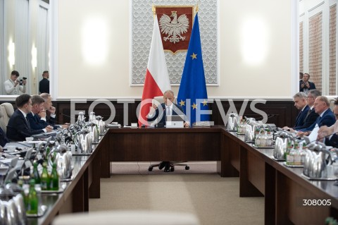  22.09.2026 WARSZAWA<br />POSIEDZENIE RADY MINISTROW<br />N/Z PREMIER DONALD TUSK<br /> 