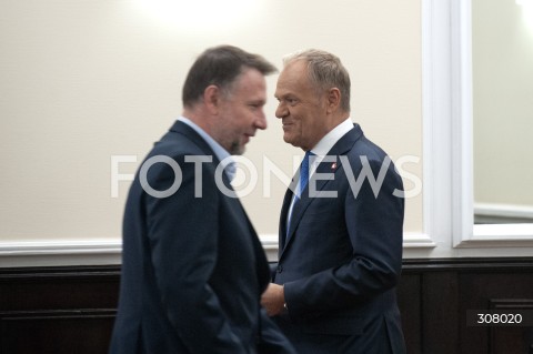  29.09.2026 WARSZAWA<br />POSIEDZENIE RADY MINISTROW<br />N/Z PREMIER DONALD TUSK MARCIN KIERWINSKI<br /> 