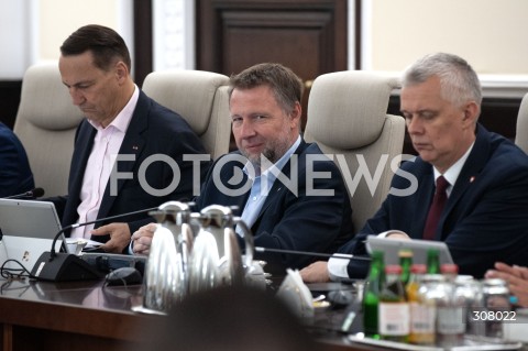  29.09.2026 WARSZAWA<br />POSIEDZENIE RADY MINISTROW<br />N/Z MARCIN KIERWINSKI<br /> 