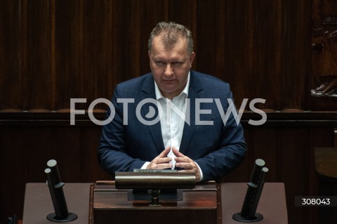 06.10.2026 WARSZAWA<br />POSIEDZENIE SEJMU<br />N/Z PIOTR BABINETZ<br /> 