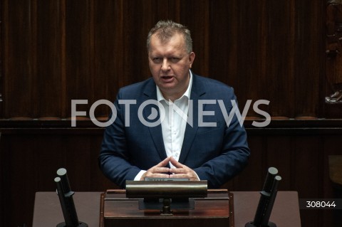  06.10.2026 WARSZAWA<br />POSIEDZENIE SEJMU<br />N/Z PIOTR BABINETZ<br /> 