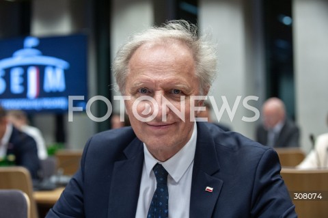  06.10.2026 WARSZAWA<br />POSIEDZENIE SEJMU<br />N/Z WLODZIMIERZ TOMASZEWSKI<br /> 