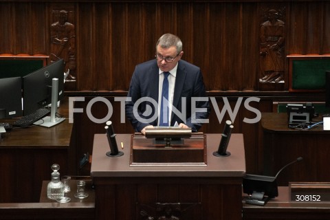  07.10.2026 WARSZAWA<br />POSIEDZENIE SEJMU<br />N/Z JERZY POLACZEK<br /> 