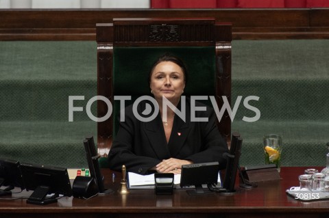 Posiedzenie Sejmu w Warszawie