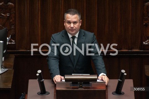  07.10.2026 WARSZAWA<br />POSIEDZENIE SEJMU<br />N/Z MIROSLAW ADAM ORLINSKI<br /> 