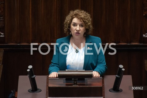 07.10.2026 WARSZAWA<br />POSIEDZENIE SEJMU<br />N/Z DOROTA MAREK<br /> 