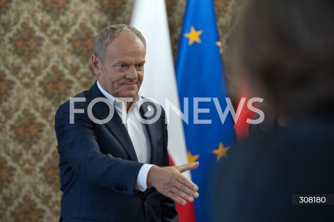  08.10.2026 WARSZAWA<br />NARADA NA TEMAT BEZPIECZENSTWA<br />N/Z PREMIER DONALD TUSK<br /> 