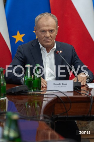  08.10.2026 WARSZAWA<br />NARADA NA TEMAT BEZPIECZENSTWA<br />N/Z PREMIER DONALD TUSK<br /> 
