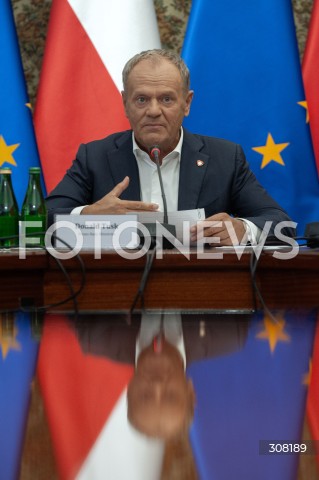  08.10.2026 WARSZAWA<br />NARADA NA TEMAT BEZPIECZENSTWA<br />N/Z PREMIER DONALD TUSK<br /> 