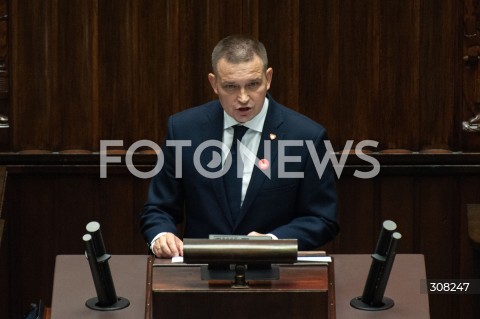  08.10.2026 WARSZAWA<br />POSIEDZENIE SEJMU<br />N/Z MICHAL JAROS<br /> 