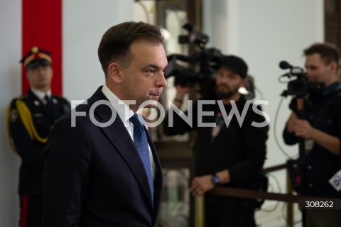  08.10.2026 WARSZAWA<br />POSIEDZENIE SEJMU<br />N/Z ANDRZEJ DOMANSKI<br />FOT. MARCIN BANASZKIEWICZ/FOTONEWS  