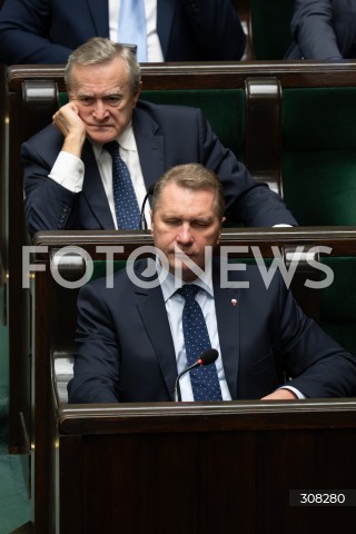  08.10.2026 WARSZAWA<br />POSIEDZENIE SEJMU<br />N/Z PRZEMYSLAW CZARNEK PIOTR GLINSKI<br />FOT. MARCIN BANASZKIEWICZ/FOTONEWS  