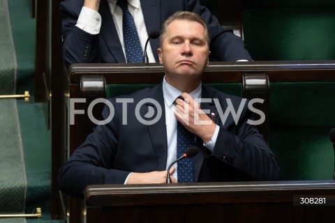  08.10.2026 WARSZAWA<br />POSIEDZENIE SEJMU<br />N/Z PRZEMYSLAW CZARNEK<br />FOT. MARCIN BANASZKIEWICZ/FOTONEWS  