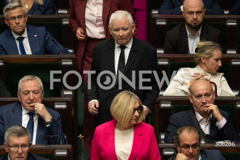  08.10.2026 WARSZAWA<br />POSIEDZENIE SEJMU<br />N/Z JAROSLAW KACZYNSKI<br />FOT. MARCIN BANASZKIEWICZ/FOTONEWS  