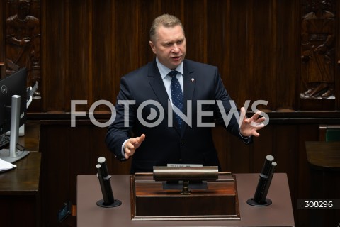  08.10.2026 WARSZAWA<br />POSIEDZENIE SEJMU<br />N/Z PRZEMYSLAW CZARNEK<br />FOT. MARCIN BANASZKIEWICZ/FOTONEWS  