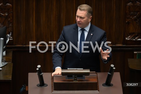  08.10.2026 WARSZAWA<br />POSIEDZENIE SEJMU<br />N/Z PRZEMYSLAW CZARNEK<br />FOT. MARCIN BANASZKIEWICZ/FOTONEWS  