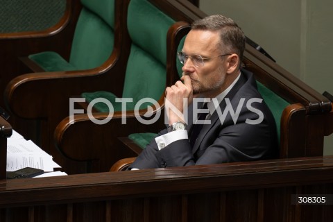  08.10.2026 WARSZAWA<br />POSIEDZENIE SEJMU<br />N/Z ZBIGNIEW BOGUCKI<br />FOT. MARCIN BANASZKIEWICZ/FOTONEWS  