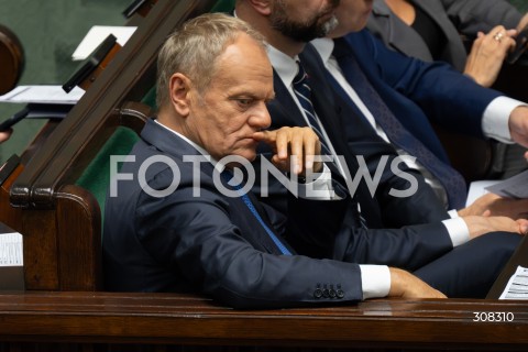 Posiedzenie Sejmu w Warszawie