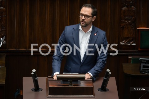  08.10.2026 WARSZAWA<br />POSIEDZENIE SEJMU<br />N/Z PAWEL BLIZNIUK<br />FOT. MARCIN BANASZKIEWICZ/FOTONEWS  