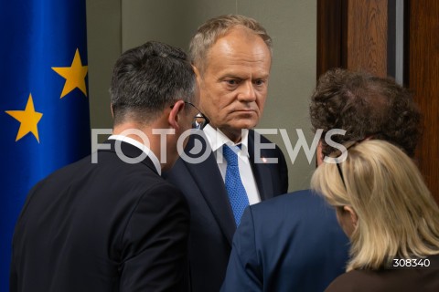  08.10.2026 WARSZAWA<br />POSIEDZENIE SEJMU<br />N/Z PREMIER DONALD TUSK<br />FOT. MARCIN BANASZKIEWICZ/FOTONEWS  