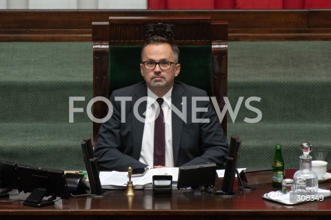  09.10.2026 WARSZAWA<br />POSIEDZENIE SEJMU<br />N/Z MARCIN HORALA<br /> 