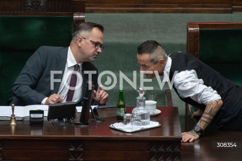 Posiedzenie Sejmu w Warszawie