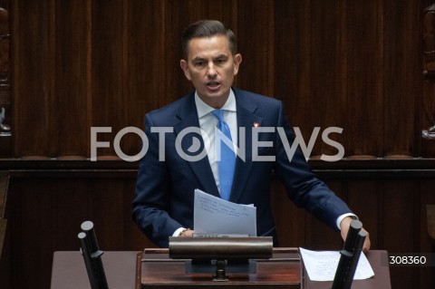  09.10.2026 WARSZAWA<br />POSIEDZENIE SEJMU<br />N/Z ARKADIUSZ MYRCHA<br /> 