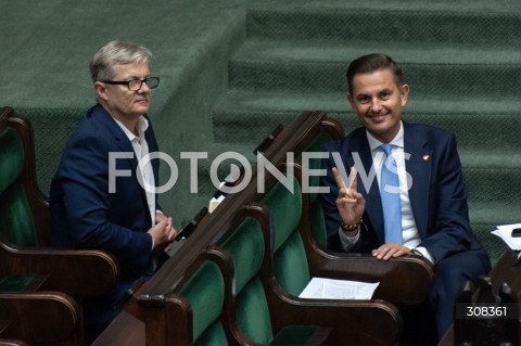  09.10.2026 WARSZAWA<br />POSIEDZENIE SEJMU<br />N/Z ARKADIUSZ MYRCHA<br /> 