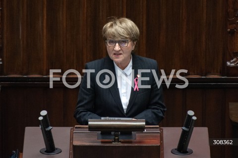  09.10.2026 WARSZAWA<br />POSIEDZENIE SEJMU<br />N/Z ELZBIETA ANNA POLAK<br /> 