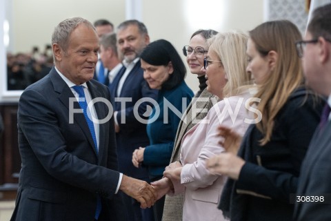  12.10.2026 WARSZAWA<br />POSIEDZENIE RADY MINISTROW<br />N/Z PREMIER DONALD TUSK PAULINA HENNIG KLOSKA<br /> 