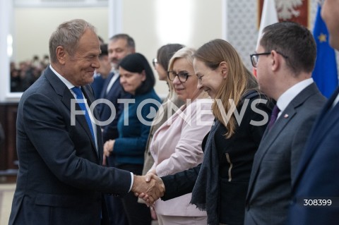  12.10.2026 WARSZAWA<br />POSIEDZENIE RADY MINISTROW<br />N/Z PREMIER DONALD TUSK KATARZYNA PELCZYNSKA NALECZ<br /> 