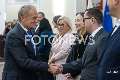  12.10.2026 WARSZAWA<br />POSIEDZENIE RADY MINISTROW<br />N/Z PREMIER DONALD TUSK MILOSZ MOTYKA<br /> 