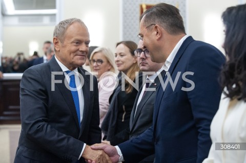 Posiedzenie Rady Ministrów w Warszawie
