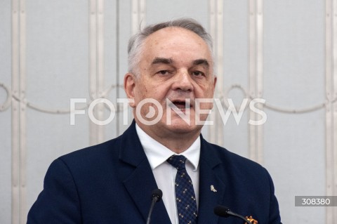 Dzień w parlamencie w Warszawie
