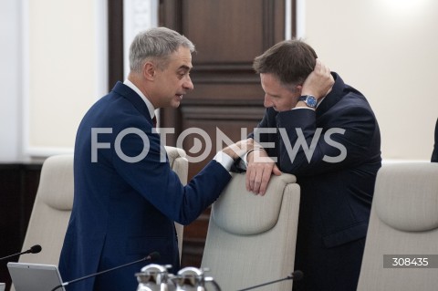  20.10.2026 WARSZAWA<br />POSIEDZENIE RADY MINISTROW<br />N/Z KRZYSZTOF GAWKOWSKI MARCIN KIERWINSKI<br /> 