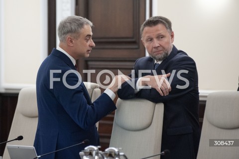  20.10.2026 WARSZAWA<br />POSIEDZENIE RADY MINISTROW<br />N/Z KRZYSZTOF GAWKOWSKI MARCIN KIERWINSKI<br /> 