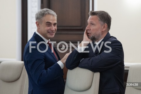  20.10.2026 WARSZAWA<br />POSIEDZENIE RADY MINISTROW<br />N/Z KRZYSZTOF GAWKOWSKI MARCIN KIERWINSKI<br /> 