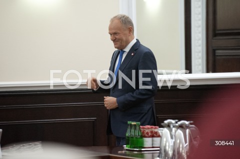  20.10.2026 WARSZAWA<br />POSIEDZENIE RADY MINISTROW<br />N/Z PREMIER DONALD TUSK<br /> 