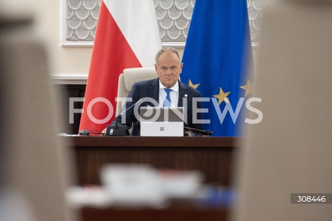  20.10.2026 WARSZAWA<br />POSIEDZENIE RADY MINISTROW<br />N/Z PREMIER DONALD TUSK<br /> 
