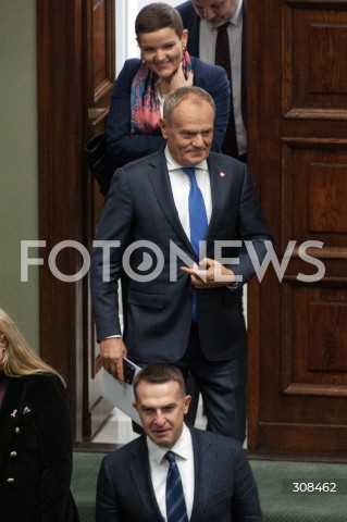  20.10.2026 WARSZAWA<br />POSIEDZENIE SEJMU<br />N/Z PREMIER DONALD TUSK ADAM SZLAPKA MARTA CIENKOWSKA<br /> 