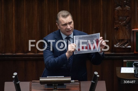  20.10.2026 WARSZAWA<br />POSIEDZENIE SEJMU<br />N/Z PRZEMYSLAW CZARNEK<br /> 