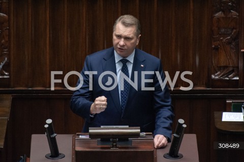  20.10.2026 WARSZAWA<br />POSIEDZENIE SEJMU<br />N/Z PRZEMYSLAW CZARNEK<br /> 
