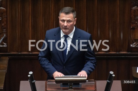  20.10.2026 WARSZAWA<br />POSIEDZENIE SEJMU<br />N/Z KRZYSZTOF PASZYK<br /> 