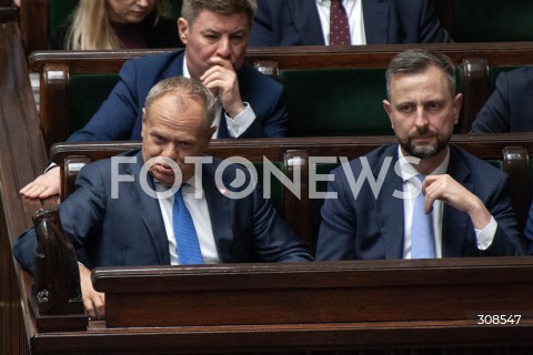  20.10.2026 WARSZAWA<br />POSIEDZENIE SEJMU<br />N/Z PREMIER DONALD TUSK WLADYSLAW KOSINIAK KAMYSZ<br /> 